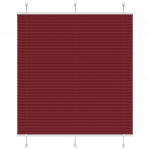 PLISSEERITUD RULOO BORDEAUX PUNANE 120X100 CM KANGA LAIUS