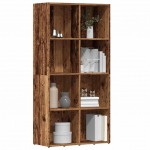 RAAMATUKAPP VANA PUIT 66X30X130 CM ENGINEERED WOOD