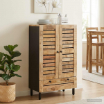 Ladustamiskapid Naturaalne 60 x 33 x 100 cm Tugev mango puu