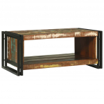 Kohvilaud mitmev&auml;rviline 90 x 50 x 38 cm tugev taastatud puit