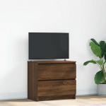 TELERIKAPP PRUUN TAMM 60X35X54 CM ENGINEERED WOOD