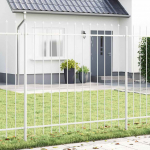 aiapaneel valge 6.8 x 1.5 m pulberv&auml;rvitud teras