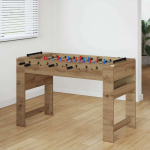 Foosball laud K&auml;sit&ouml;&ouml; Tamm 125 x 60,5 x 80 cm Tehispuit