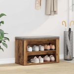 Kingariiul riiuliga vana puit 75 x 35 x 45 cm tehispuit