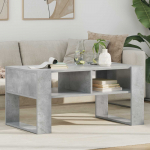 Kohvilaud hoiulaekaga Betoonhall 92 x 53 x 45 cm Tehispuit