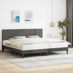 Voodi raam peaga Tumehall 180 x 200 cm Korter kangas