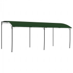 Paviljon 6 x 3 x 2,55 m Roheline Kangas ja alumiinium 180