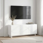Telerialus 90 x 34,5 x 40 cm valge tehispuit