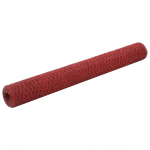 Kanade traataed, teras pvc kattega, 25 x 1,2 m, punane