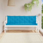 Aiapingi istmepadjad 2tk, helesinine, 180x50x7cm, oxford-kangas