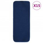 Libisemisvastased trepimatid 15 tk 60x25 cm sinine ristk&uuml;lik