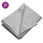 Present, 260 g/m&sup2; 8x12 m, hall, hdpe