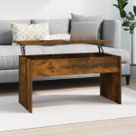 Diivanilaud, suitsutatud tamm, 102 x 50,5 x 52,5cm, tehispuit