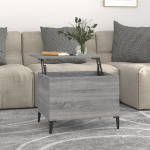 Diivanilaud, hall sonoma tamm, 60x44,5x45cm, tehispuit