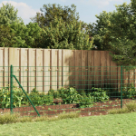Traataed, roheline, 0,8 x 25 m, tsingitud teras