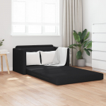 P&Otilde;RANDADIIVANVOODI 2-IN-1 MUST 124X71X78 CM KANGAS