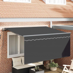 K&auml;igukohandatav varikatus antratsiit 300 x 200 cm kangas