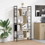 Raamatukapp Sonoma tamm 75 x 30 x 156 cm Tehispuit
