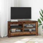 Nurgakapp TV jaoks Vana puit 102 x 40,5 x 45 cm Tehispuit