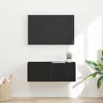 TV Seina Kapp Must 78,5 x 31 x 29,5 cm Tehispuit