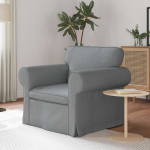 Diivan helehall 215 x 82 x 80 cm kangas