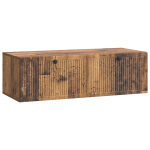 Rippuv TV kapp Vana puit 98 x 41 x 30 cm Tehispuit