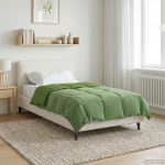 Talve tek Rapistatud Roheline 155 x 220 cm Mikrokiud