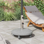 Graniitne vihmavarju alus ratastega 4-5 cm posti jaoks 27.2 kg