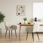 S&ouml;&ouml;gitoa Toolid 2 pcs Samet Kreemjas 57 x 50 x 85 cm