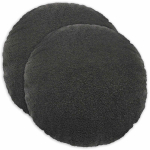 Diivanipadi 2 tk HEERLEN tumehall &oslash; 40 cm boucl&eacute;