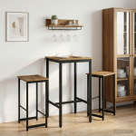 Baaritool 2 tk Artisan tamm 40 x 32 x 64 cm Tehispuit