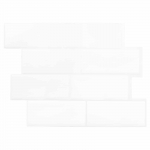 Subway plaat 50 pcs Valge 29 x 21 cm Pol&uuml;uretaan ja PET