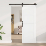 Siseuks Valge 78 x 211 cm Vineer
