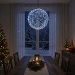 J&otilde;ulufiniaalne valgus 300 LED-i K&uuml;lm valge L&auml;bim&otilde;&otilde;t 30 x 32 cm