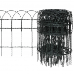 Aiapiire, pulberkaetud raud, 10 x 0,4 m