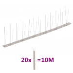 2-realised roostevabast terasest linnupiigid, 20 tk, 10 m