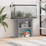 Akvaariumi alus, hall sonoma tamm, 80 x 35 x 60 cm, tehispuit