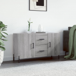 Puhvetkapp, hall Sonoma tamm, 100 x 36 x 60 cm, tehispuit