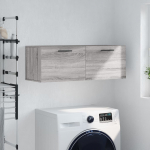 Seinakapp, hall sonoma tamm 100 x 36,5 x 35 cm tehispuit