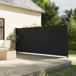 Lahtit&otilde;mmatav k&uuml;lgsein, 180 x 600 cm, must