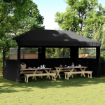 Kokkupandav pop-up peotelk 3 k&uuml;lgseinaga, must