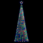 LED j&otilde;ulupuu 475 LED v&auml;rviline 247 cm