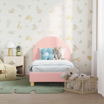 Kuni 3-aastase Voodiraam koos peatoega peaga Roosa 70 x 140 cm