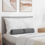 Padjad 2 tk tumehall &oslash; 15 x 40 cm kangas