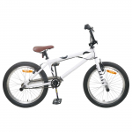 BMX Bike 20 Tolli &uuml;le 9 aasta vanused Valge