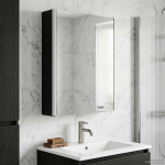 Vannitoa peeglikapp Must tamm 43 x 11,5 x 60,5 cm Tehispuit