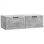 Rippuv TV kapp Betoonhall 98 x 41 x 30 cm Tehispuit