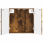 Dartboardi kapp BREDA Suitsutatud tamm 52,5 x 10,5 x 53,5 cm