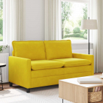 Diivan Kollane 156 x 81 x 87,5 cm Samet