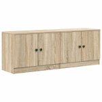 Voodikapp 2 pcs Sonoma tamm 66 x 35 x 48 cm T&ouml;&ouml;deldud puit